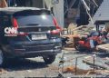 Penampakan Ruko Pakuwon City Setelah Ledakan, 5 Orang Terluka
