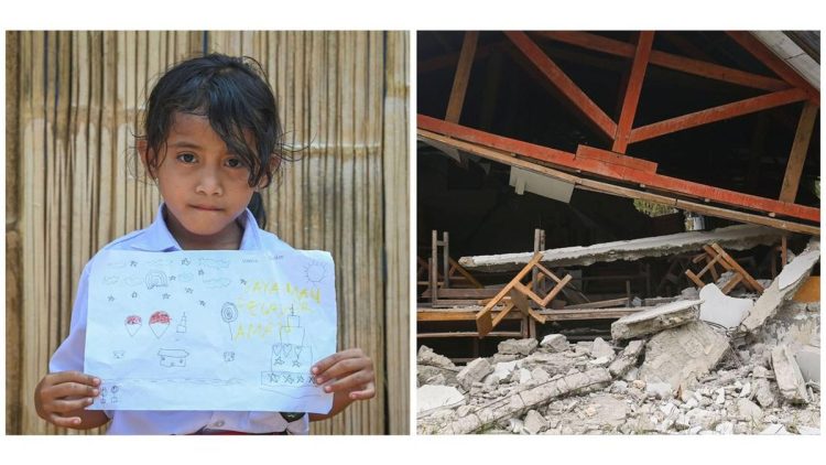 Anak-Anak Penyintas Gempa NTT Ungkapkan Mimpi yang Tersisa