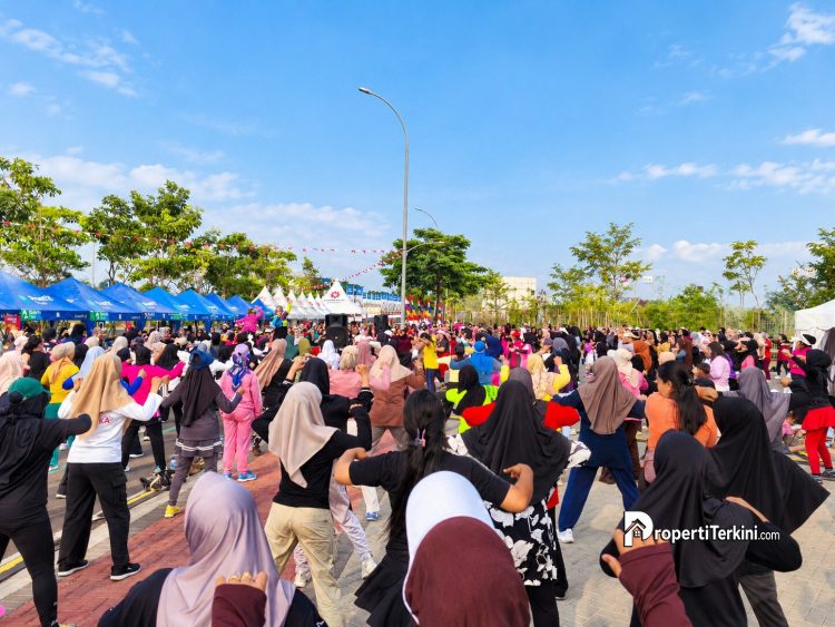 Pasar Urban Petals Memperkuat Interaksi Warga di Paramount