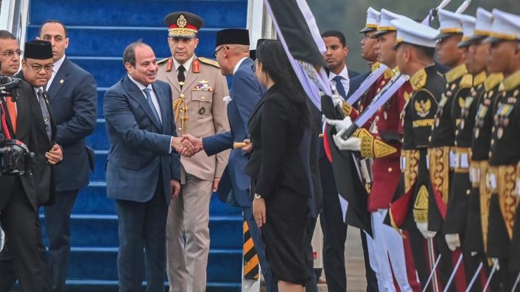Presiden Mesir Datang ke Jakarta untuk Bertemu Prabowo Minggu Ini