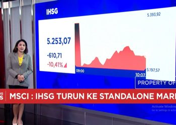MSCI Bikin Cemas, IHSG Turun 11 Persen dan Rupiah Tembus Rp 18000 per Dolar AS