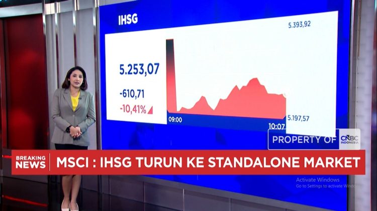 MSCI Bikin Cemas, IHSG Turun 11 Persen dan Rupiah Tembus Rp 18000 per Dolar AS