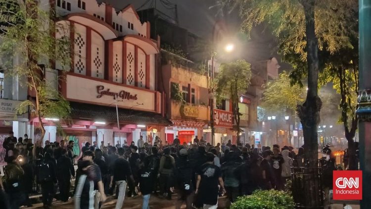 Polisi Lepas 34 Orang Setelah Demonstrasi Ricuh di Malioboro Jogja