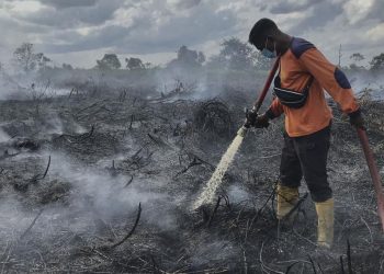 Bandara H Asan Sampit Ditutup Selama Oktober Akibat Asap Kebakaran Hutan dan Lahan